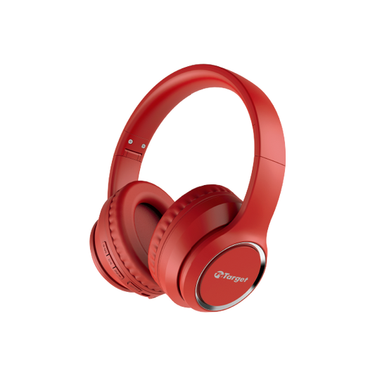 Audífonos Bluetooth Target Pure Bass Rojo
