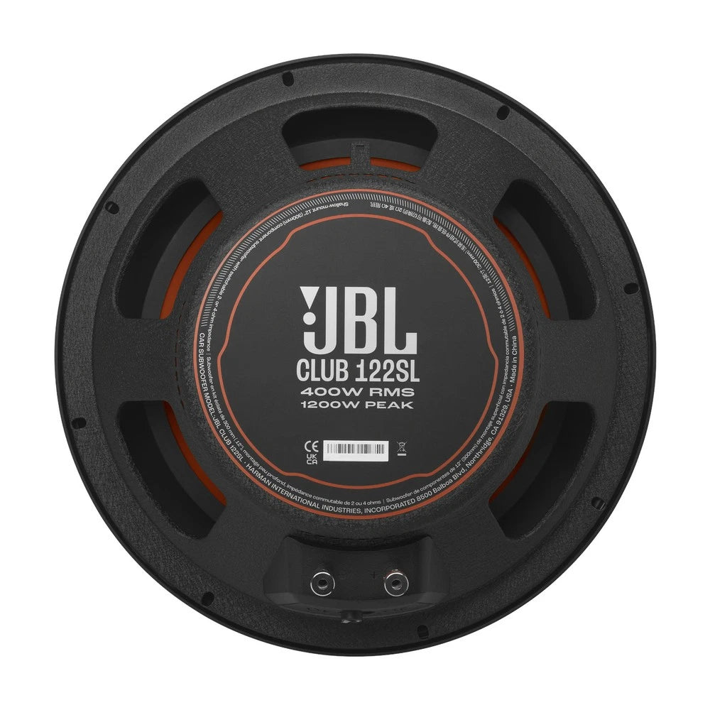 Subwoofer Slim JBL Club 122SL – 12" de 1200W