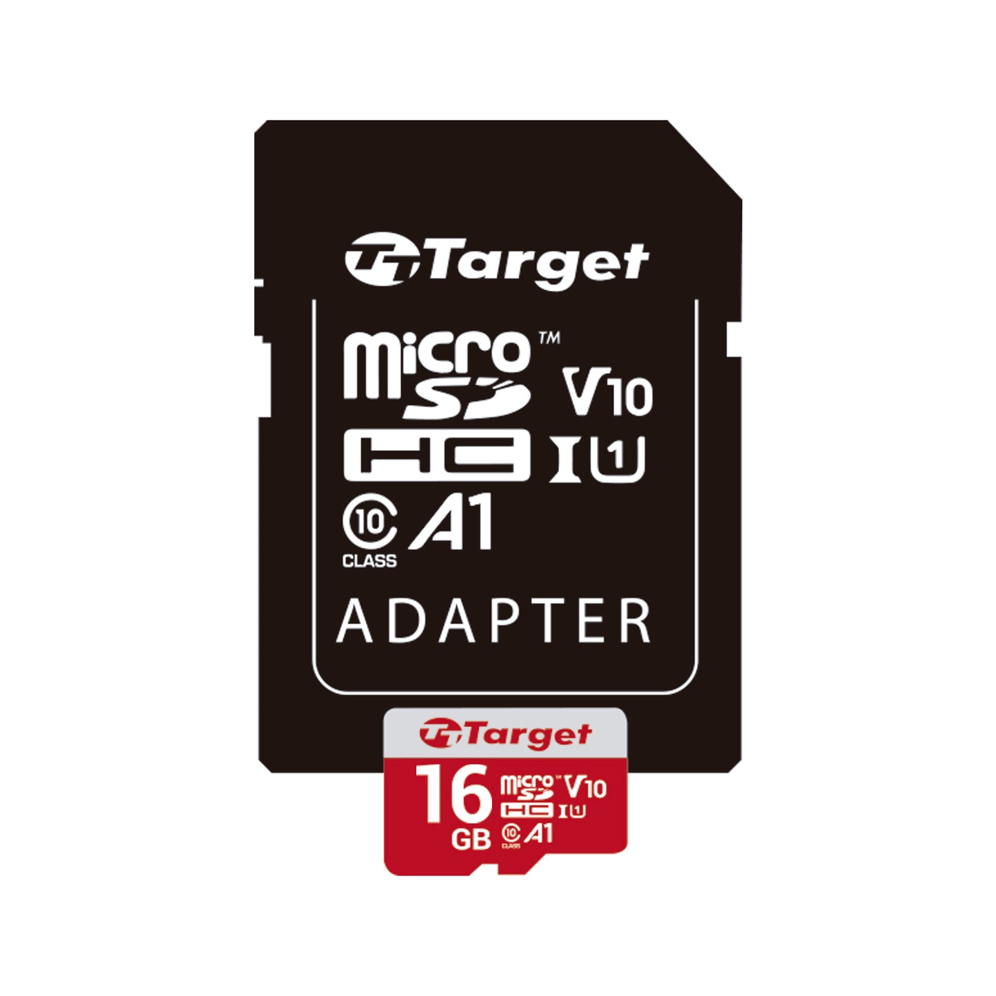 Tarjeta de Memoria Micro SDHC Target 16GB con Adaptador