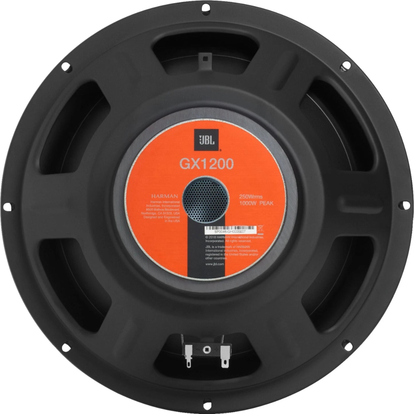 Subwoofer JBL GX 1200 – 12" de Alto Rendimiento y 1000W