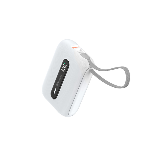 Batería Externa Powerbank 10.000mAh - Carga Ultra Rápida Target TTPQ10 - Color Blanco