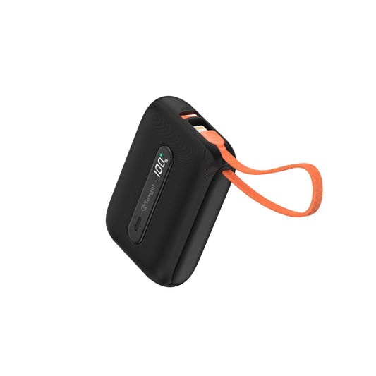 Batería Externa Powerbank 10.000mAh - Carga Ultra Rápida Target TTPQ10 - Color Negro