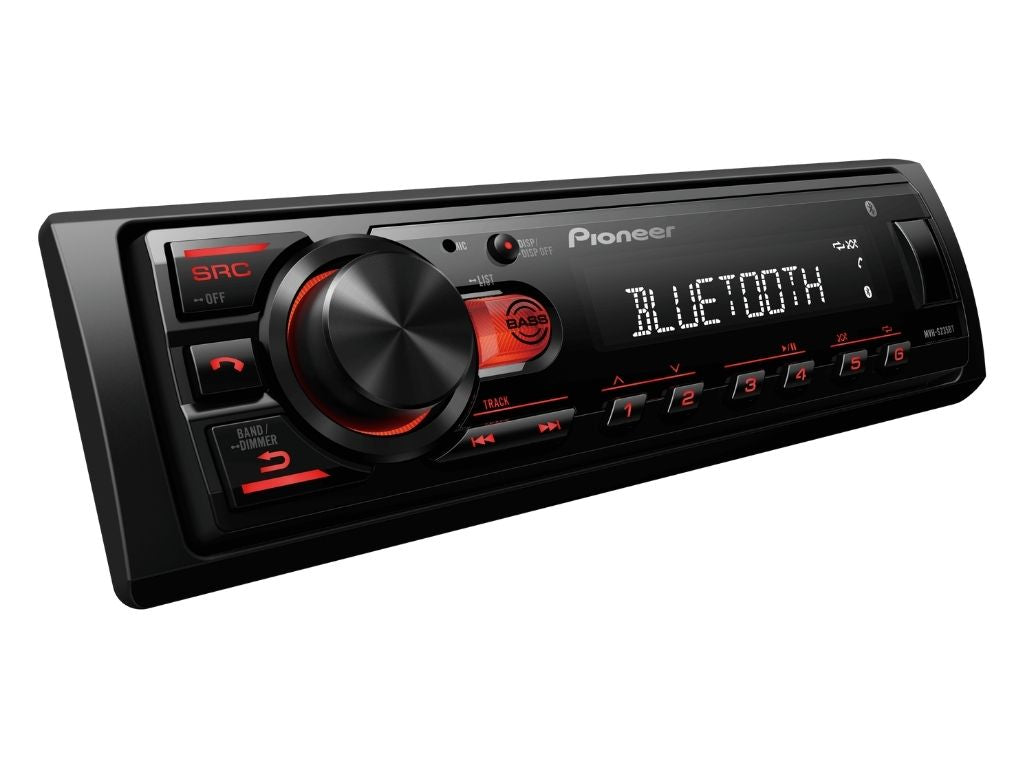 Radio Pioneer 1Din con Bluetooth (MVH-S235BT)