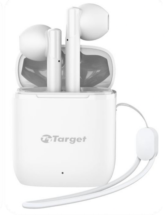 Audífonos TWS Target Bluetooth TT-AP66WH - Blanco
