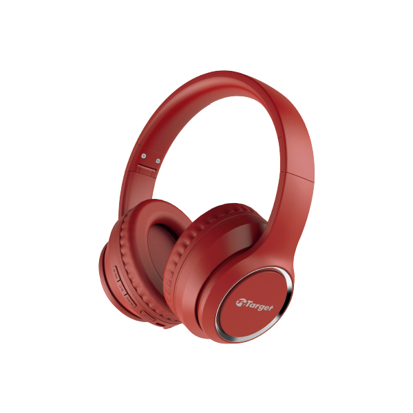 Audífonos Bluetooth Target Pure Bass Rojo [PRÓXIMAMENTE]