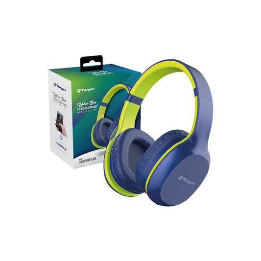 Audífonos Bluetooth Target Diadema Azul/Verde