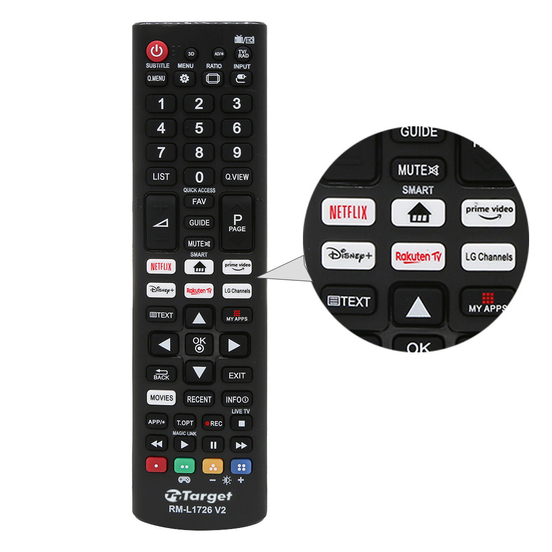Control Remoto para TV LG