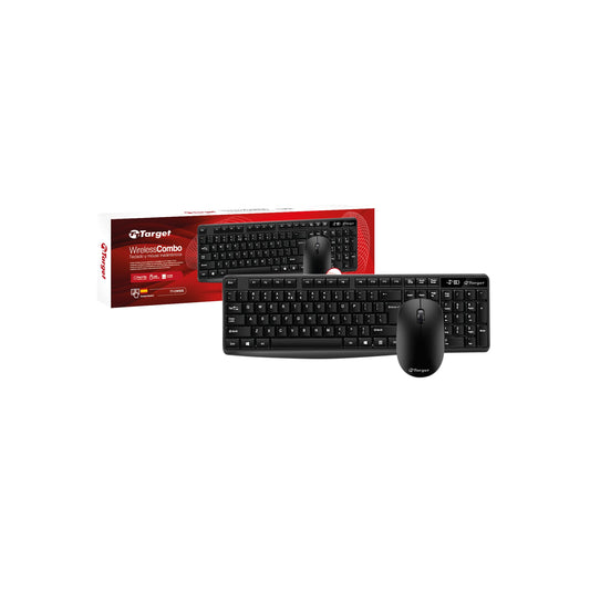 Combo Inalámbrico Teclado + Mouse Target TTCW500