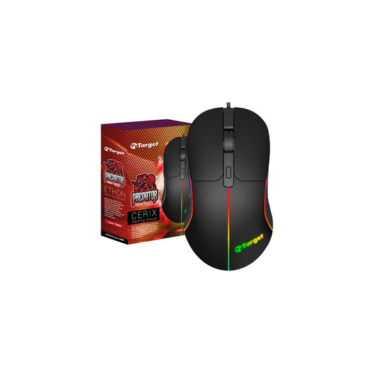 Mouse Gamer USB CERIX 7 Botones Target TTMG6