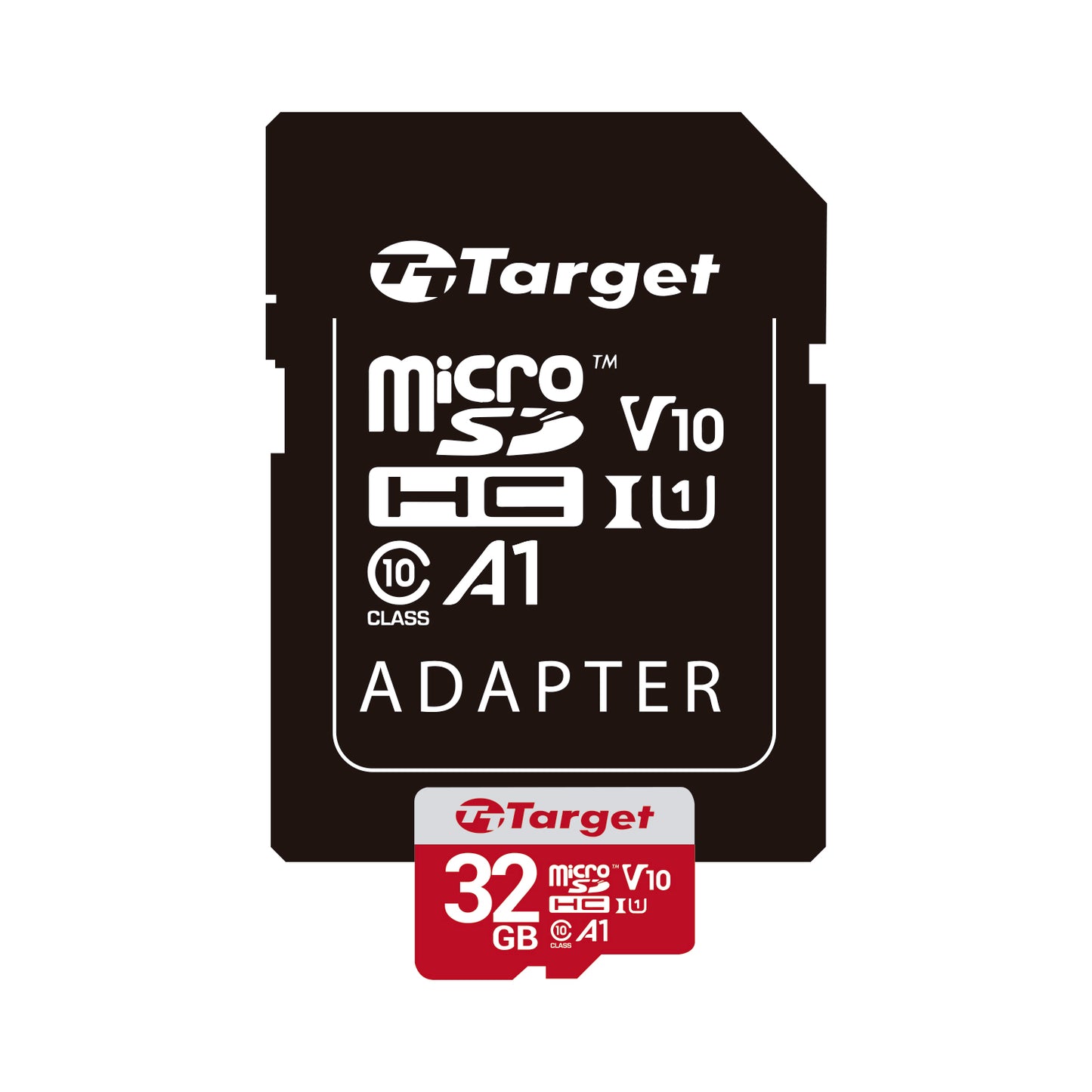 Tarjeta de Memoria Micro SDHC Target 32GB con Adaptador