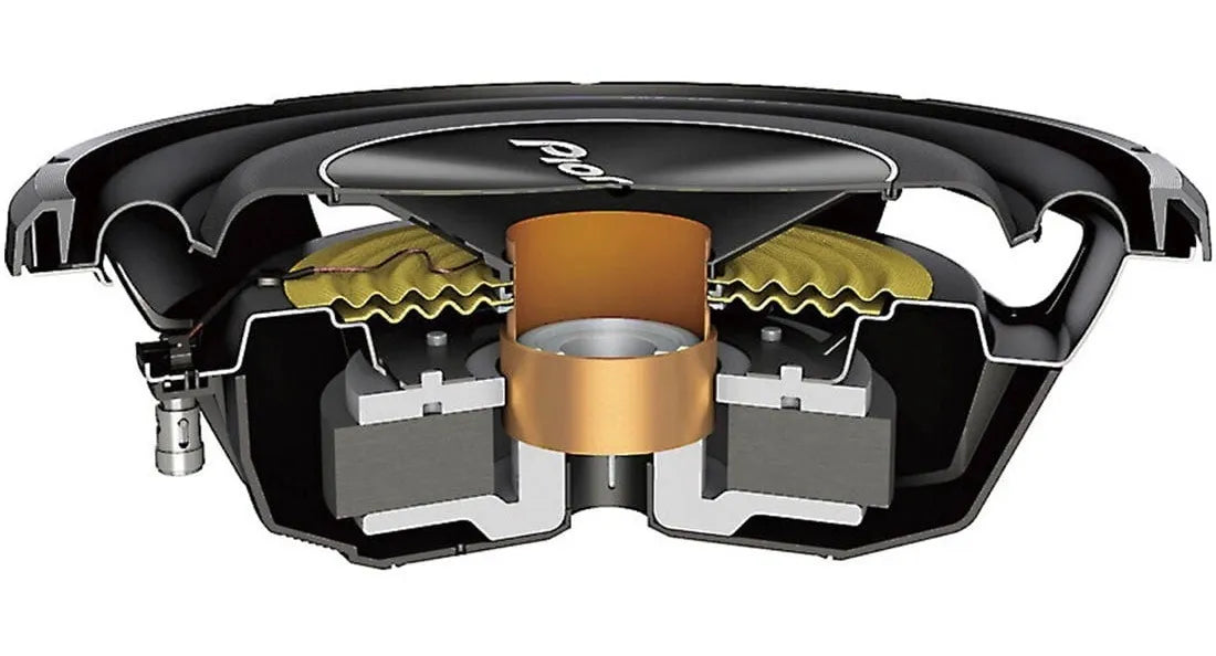 Parlante de Auto Subwoofer Pioneer 10" Plano de 1200W TS-A2500LS4