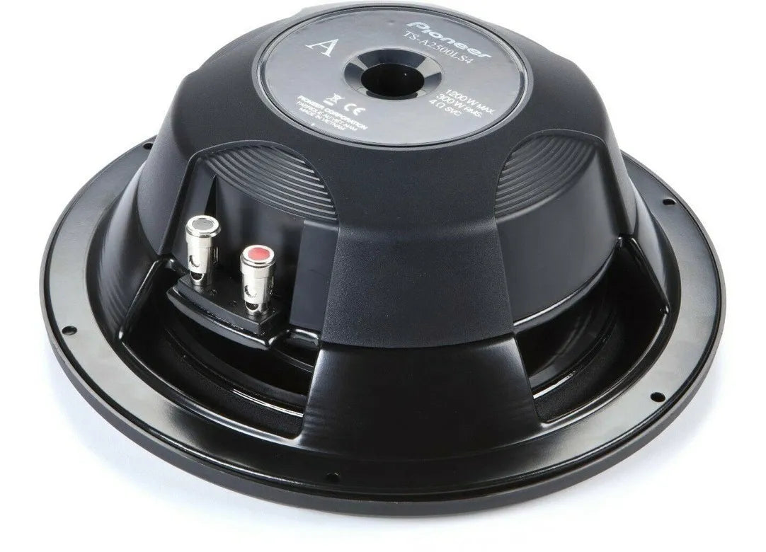 Parlante de Auto Subwoofer Pioneer 10" Plano de 1200W TS-A2500LS4