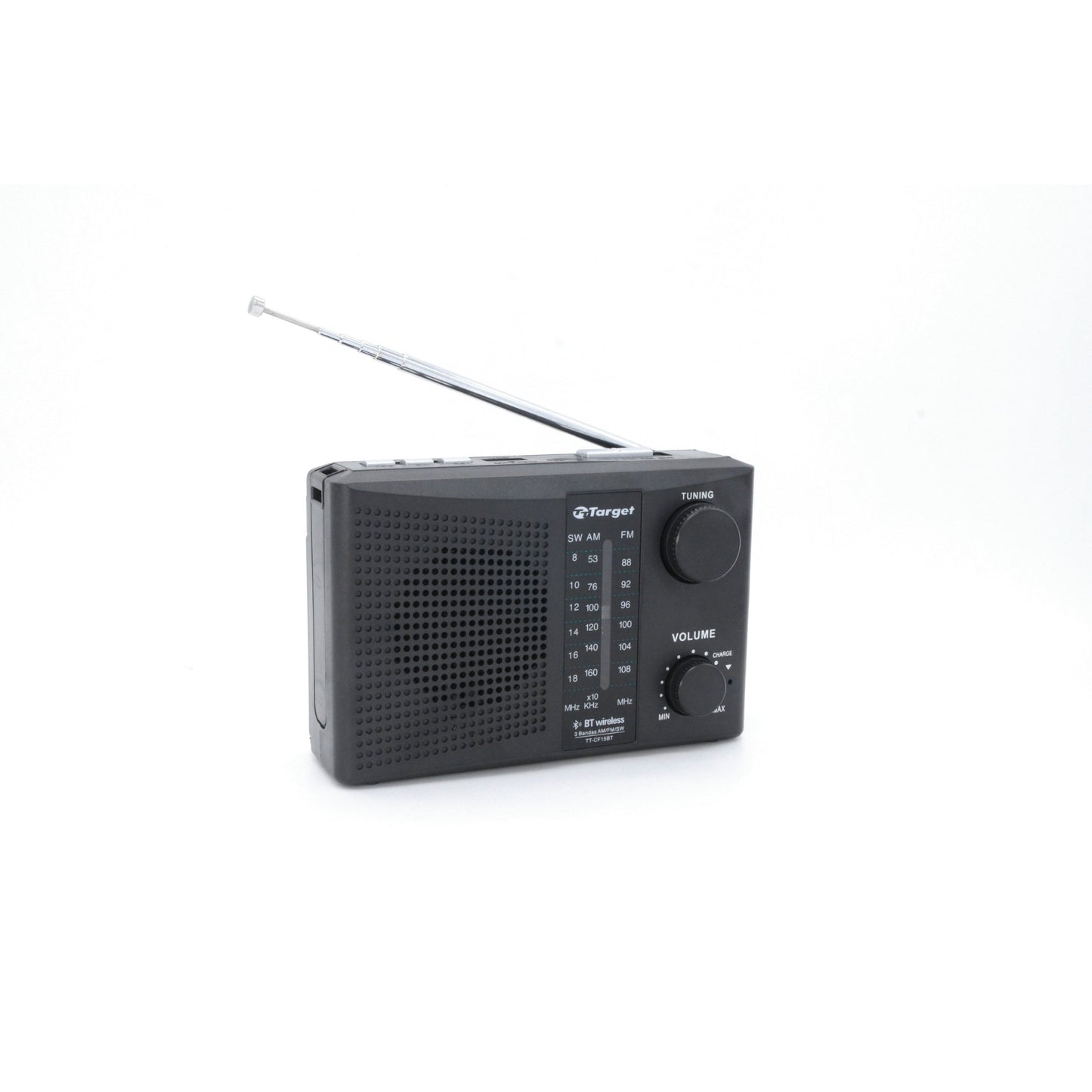 Radio Portátil Bluetooth Recargable Target TTCF15BT