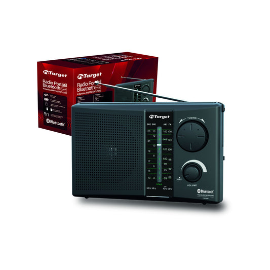 Radio Portátil Bluetooth Recargable Target TTCF18BT