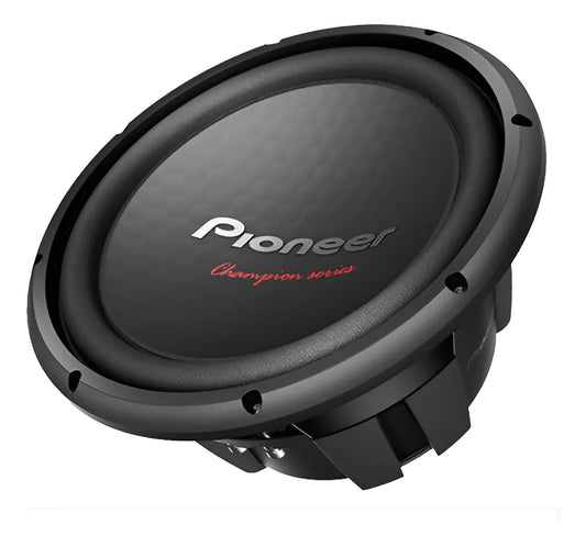 Subwoofer Pioneer Champion Series 1600W y Doble Bobina TSW312D4