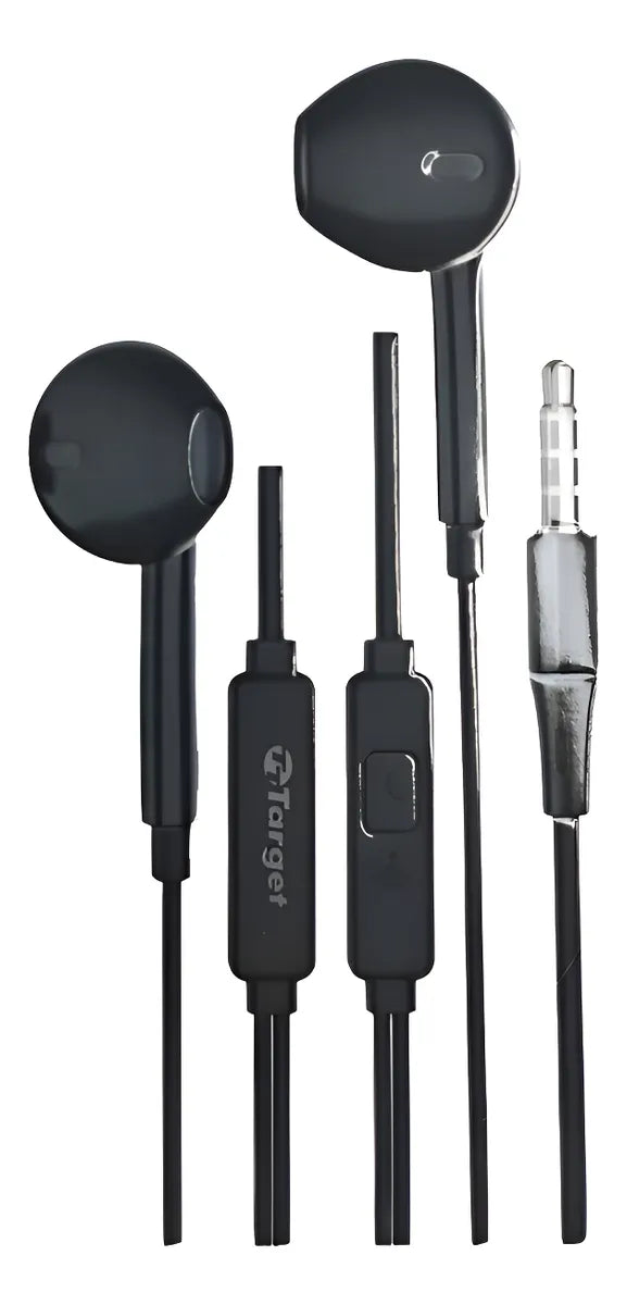Audífonos Hood Mic Target con Micrófono - Negro