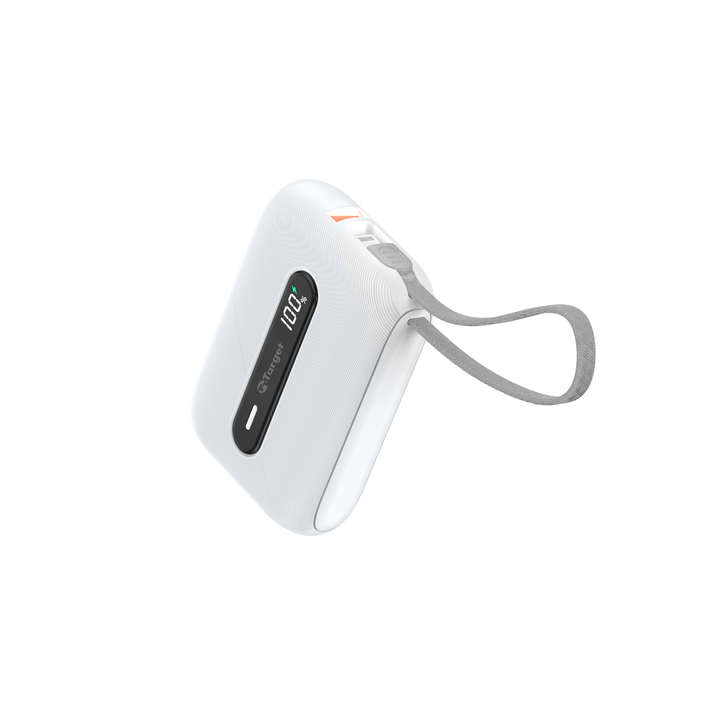 Batería Externa Powerbank 10.000mAh - Carga Ultra Rápida Target TTPQ10 - Color Blanco
